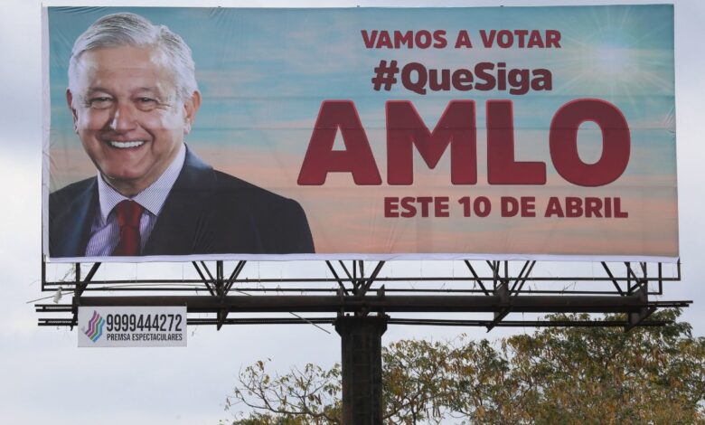 INE ordena retirar propaganda sobre revocación de mandato