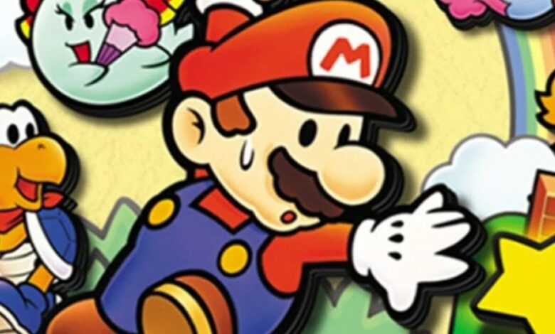 Imágenes nunca antes vistas de Paper Mario encontradas después de 25 años