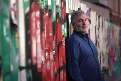 Jorge Martí, posando en el centro de Madrid en febrero.