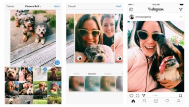 Instagram ahora te permite compartir fotos de paisajes y retratos en galerías