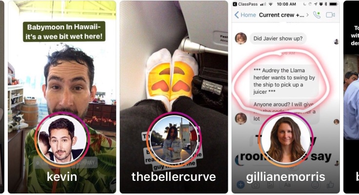 Instagram inyecta vistas previas de Historias 2 veces más grandes a mitad de la alimentación