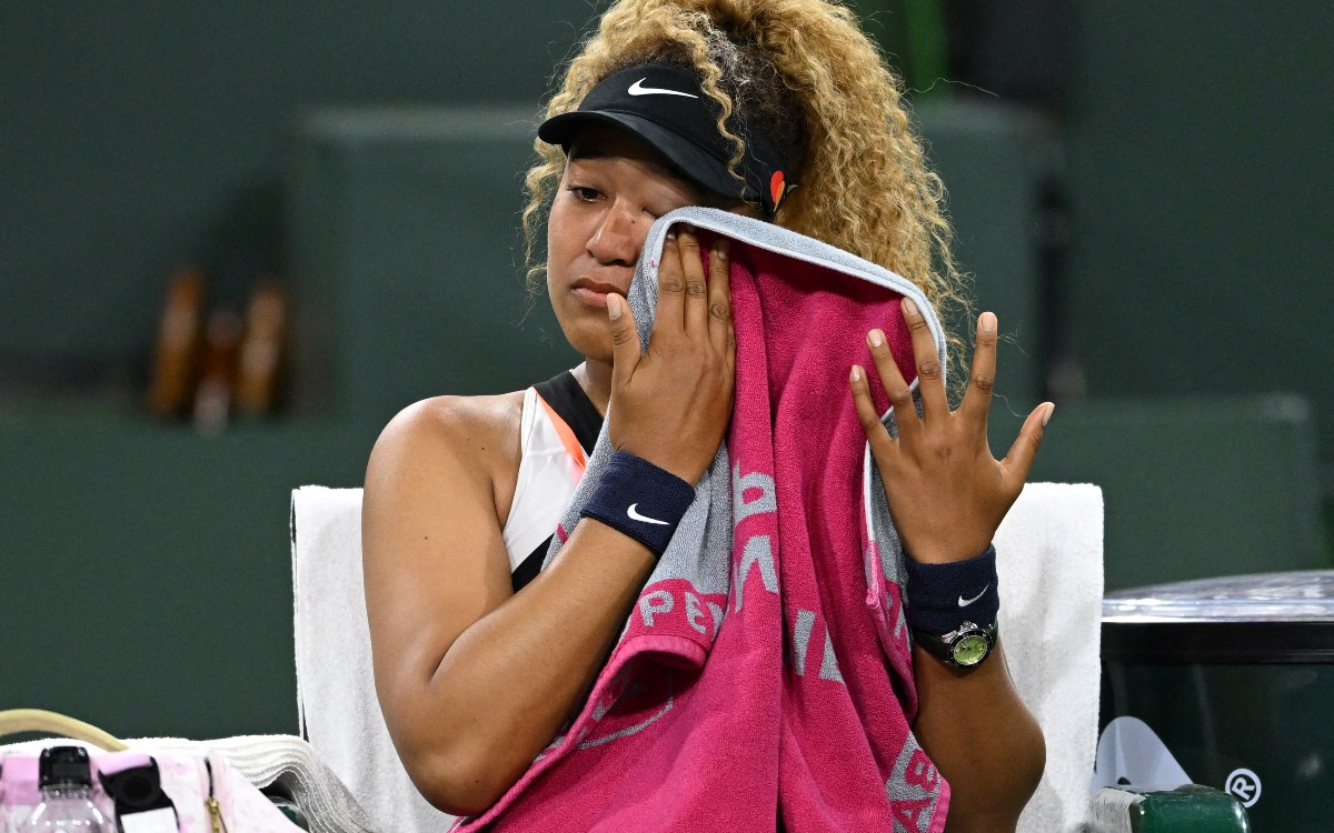 Insulta espectador a Naomi Osaka y cae en Indian Wells | Video