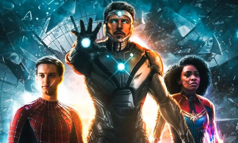 Iron Man de Cruise y Spider-Man de Maguire se unen en Doctor Strange 2 Fan Poster