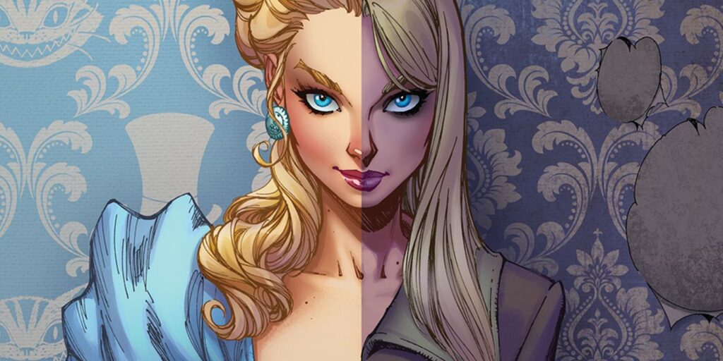 J Scott Campbell hace ¡BOOM! Portada de Debut With Alice Ever After (Exclusivo)