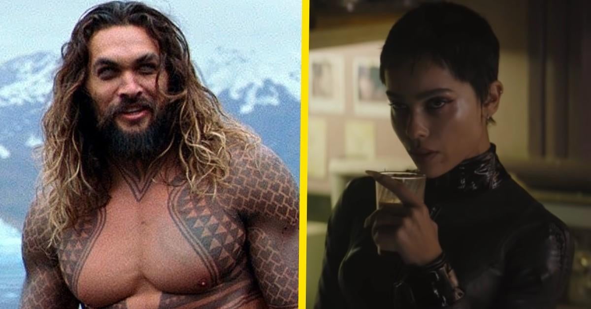 Jason Momoa comparte fotos del estreno y elogia a su hijastra Zoe Kravitz