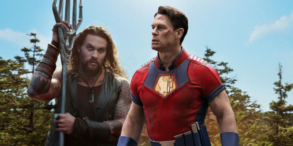 Jason Momoa no puede manejarlo cuando se le pregunta sobre la broma del pez Aquaman de Peacemaker