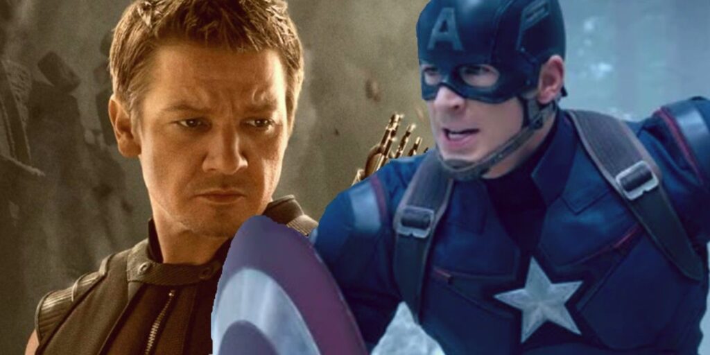 Jeremy Renner reacciona a la nueva selfie de Chris Evans con una referencia de MCU