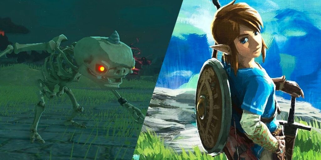 Jugador BOTW salvado por Friendly Stalkoblin en encuentro inesperado