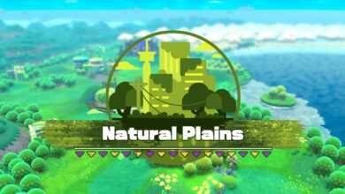 Kirby & The Forgotten Land: Guía de Waddle Dee oculta de Natural Plains