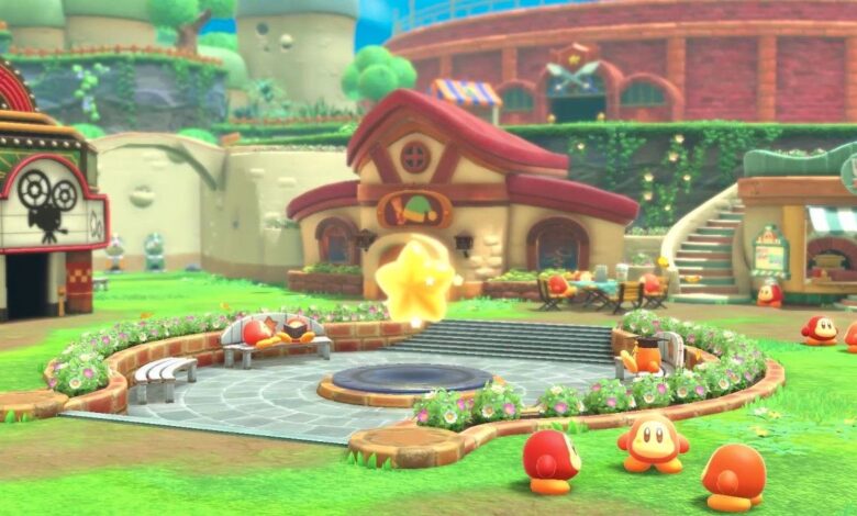 Kirby & The Forgotten Land: explicación de la ciudad de Waddle Dee