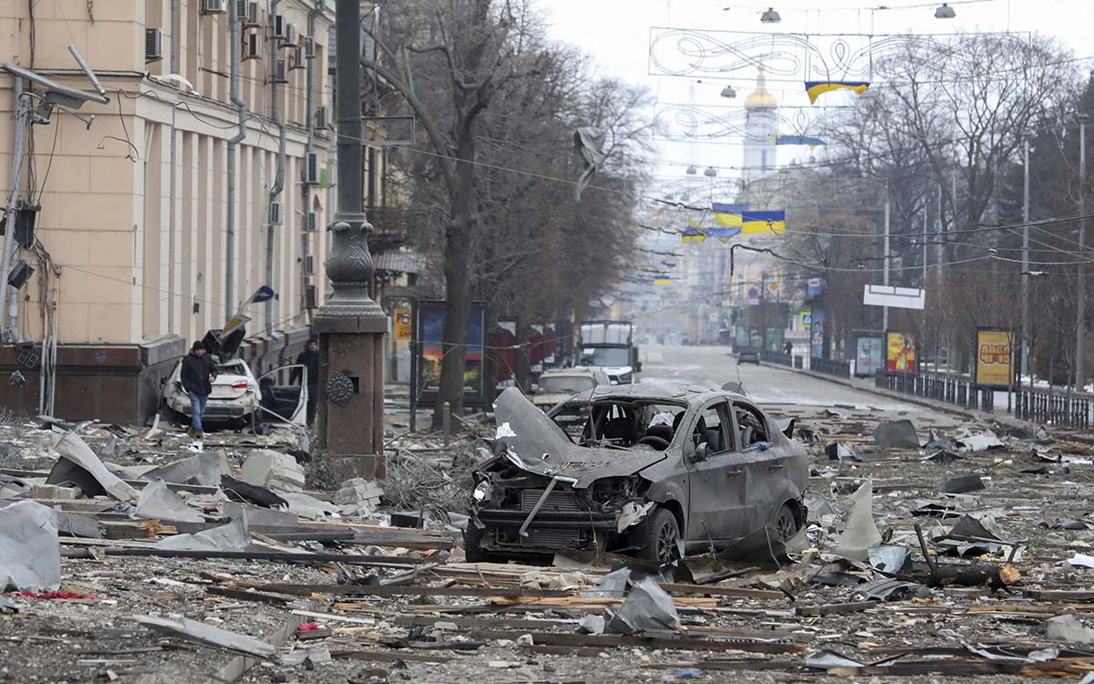 La ONU eleva a 136 los civiles muertos en Ucrania y a 660 mil los refugiados