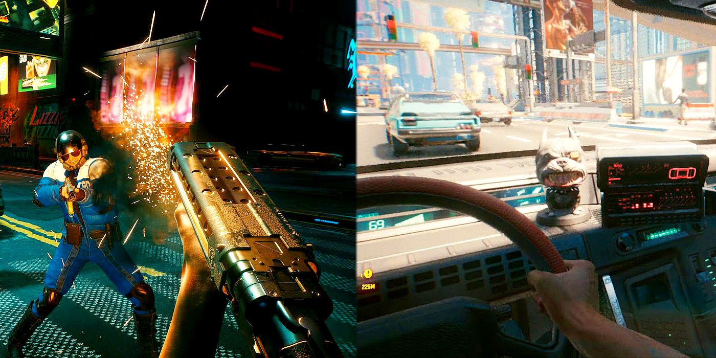 La actualización de Cyberpunk 2077 PS5 utiliza los controladores DualSense a la perfección
