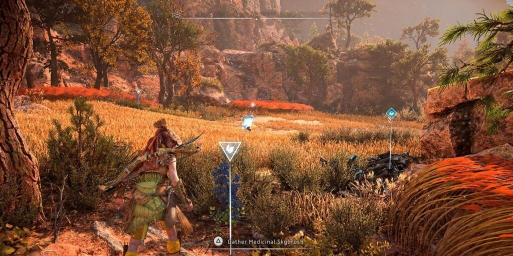 La actualización de Horizon Forbidden West permite a los jugadores recoger artículos al instante