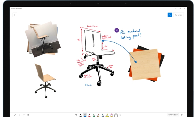 La aplicación Whiteboard colaborativa de Microsoft ya está disponible para usuarios de Windows 10