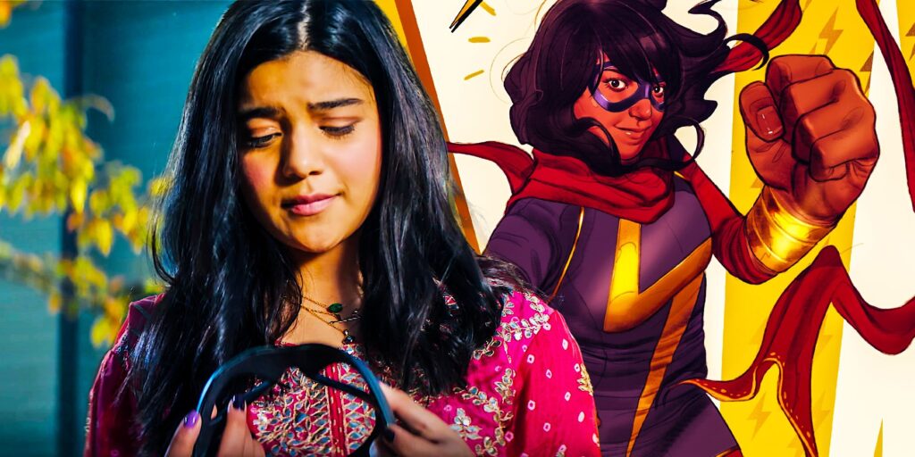 La controversia sobre el cambio de poder de Ms. Marvel es incorrecta en 3 sentidos