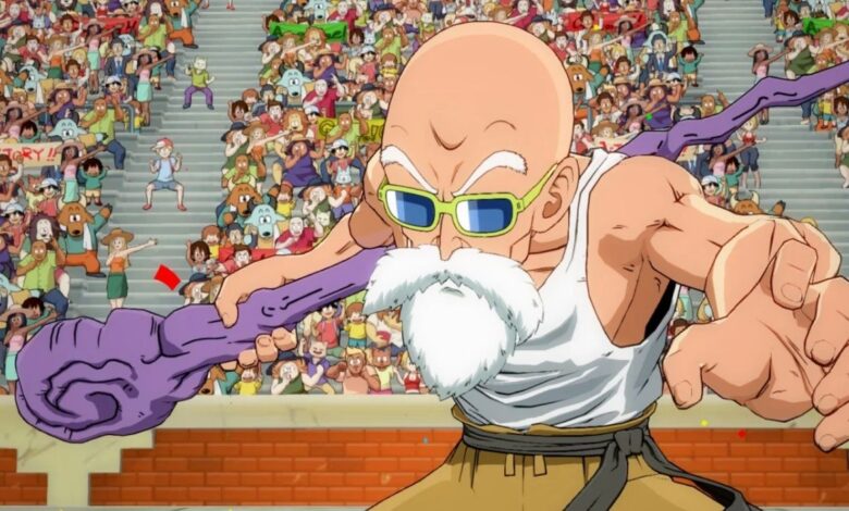 La creación de DBZ Master Roshi de Elden Ring Player se vuelve Super Saiyan