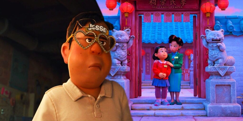 La escena posterior a los créditos de Turning Red completa uno de sus mejores chistes corrientes