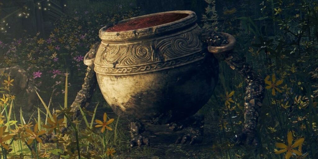 La escultura de Elden Ring recrea el tarro viviente más grande del juego