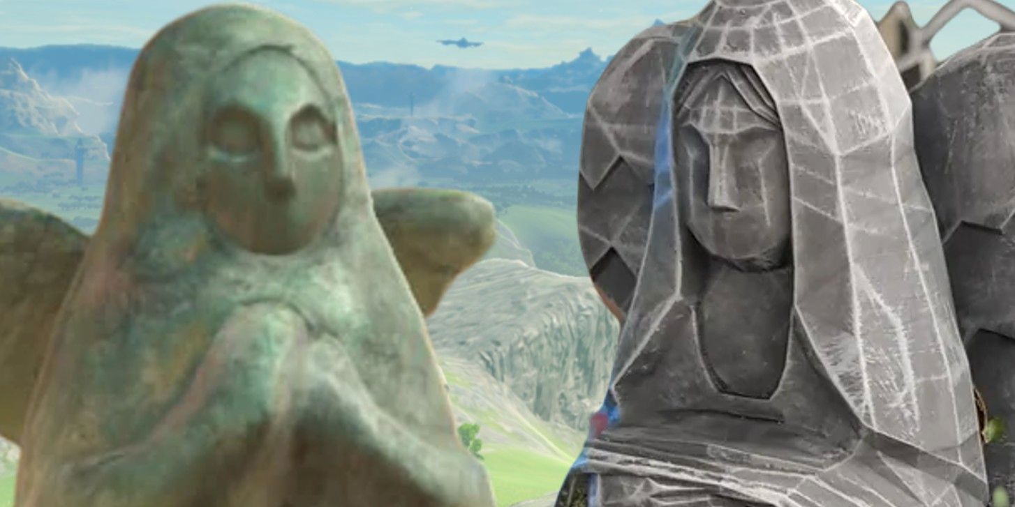 La estatua de la diosa hecha a mano de BOTW Fan es una réplica perfectamente mágica