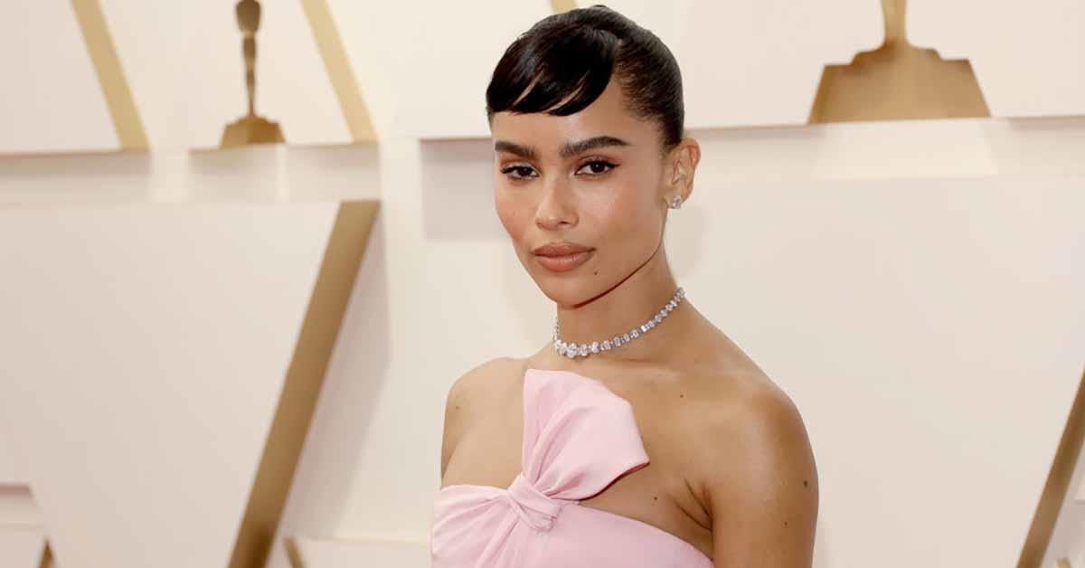 La estrella de Batman, Zoe Kravitz, llama a Will Smith en la publicación de los Oscar