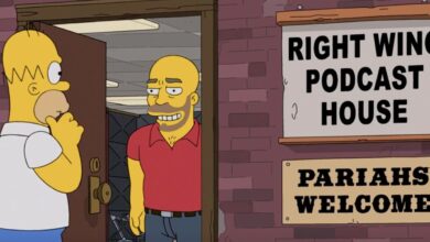 La extraña parodia de Joe Rogan de Los Simpson hace más daño que bien