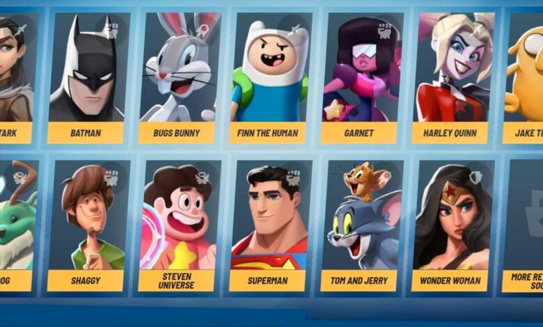 La filtración de la lista de luchadores MultiVersus de WB da pistas sobre Joker, Legolas y Neo de Matrix