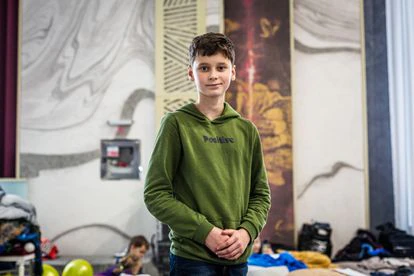 Dina Vovk, en el hotel Mandachi de Suceava (Rumania).