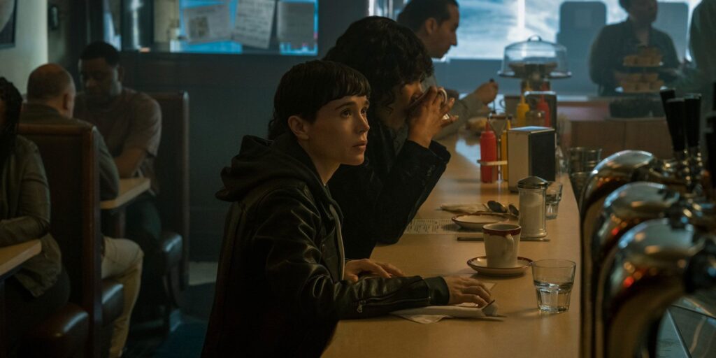 La imagen de la temporada 3 de Umbrella Academy revela el primer vistazo a Viktor de Elliot Page