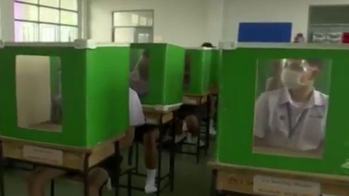 La impactante imagen de la vuelta al cole en Tailandia que podría darse en España