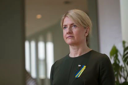 La ministra de Exteriores de Estonia: “Creemos en la fuerza de las sanciones para que Rusia pare la guerra”