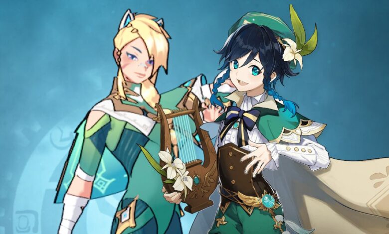 La piel de Erisa de Fortnite se parece mucho a un personaje de Genshin Impact