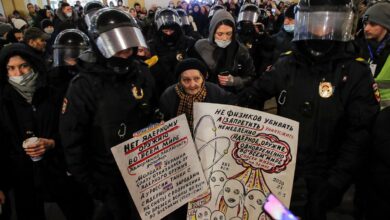 La policía rusa detiene a una superviviente del nazismo por oponerse a la guerra en Ucrania