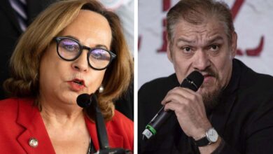 La senadora Bertha Carveo y el actor Joaquín Cossío discuten por denuncia a Chumel Torres