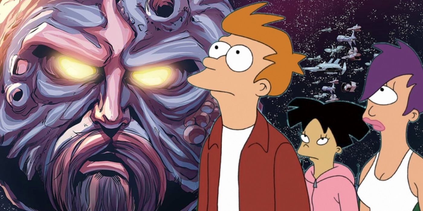 La versión de Futurama de Ego the Living Planet es un nerd total