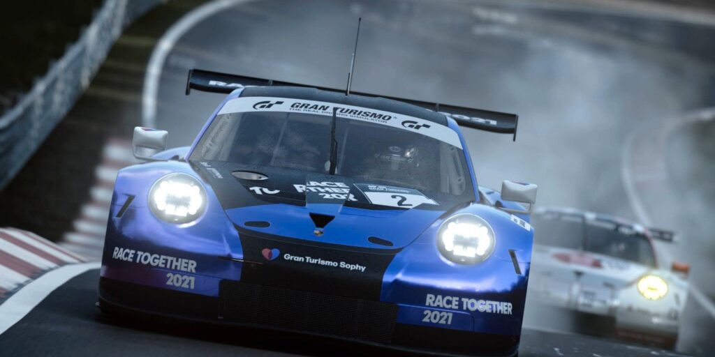 Lanzamiento de Gran Turismo 7 celebrado con una máquina expendedora de autos reales de Sony