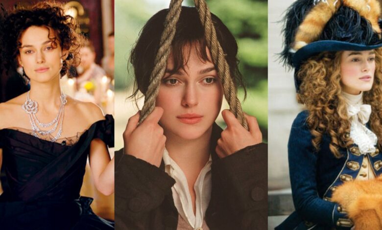 Las 10 mejores piezas de época de Keira Knightley, clasificadas según Rotten Tomatoes