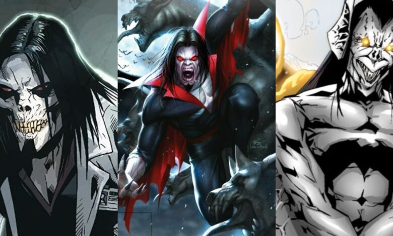 Las 10 variantes más poderosas de Morbius en Marvel Comics