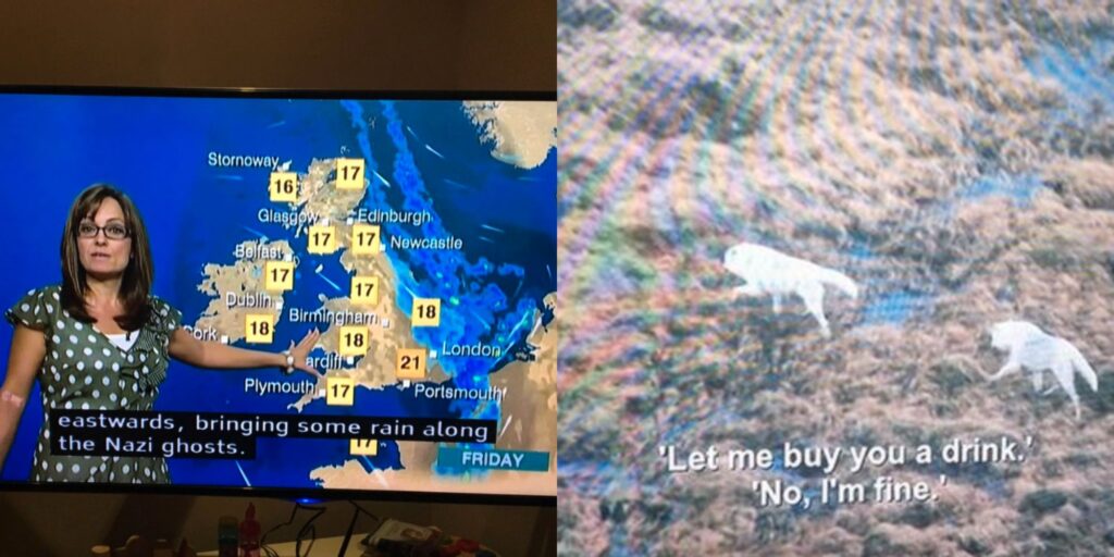 Las 9 fallas de subtítulos de TV más divertidas