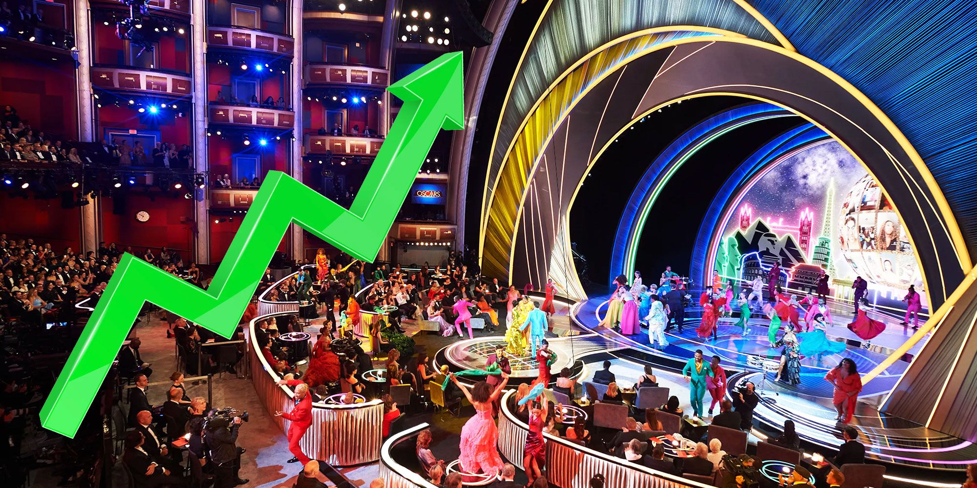 Las calificaciones de los Oscar 2022 aumentaron con respecto al año pasado (pero siguen siendo las segundas más bajas de la historia)