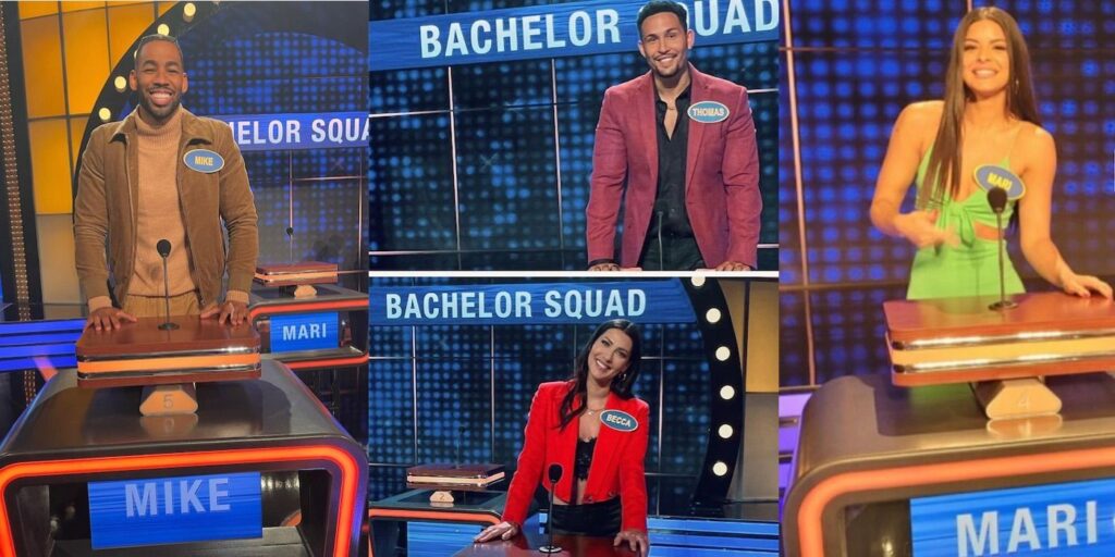 Las estrellas de Bachelor Nation se burlan de su próxima aparición en Celebrity Family Feud