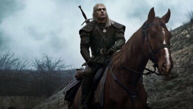 Las imágenes de entrenamiento de la temporada 3 de Witcher reúnen a Henry Cavill con Roach Horse