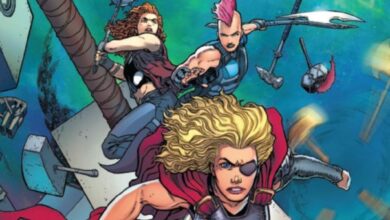 Las nietas de Thor salvan el multiverso con un arsenal de martillos