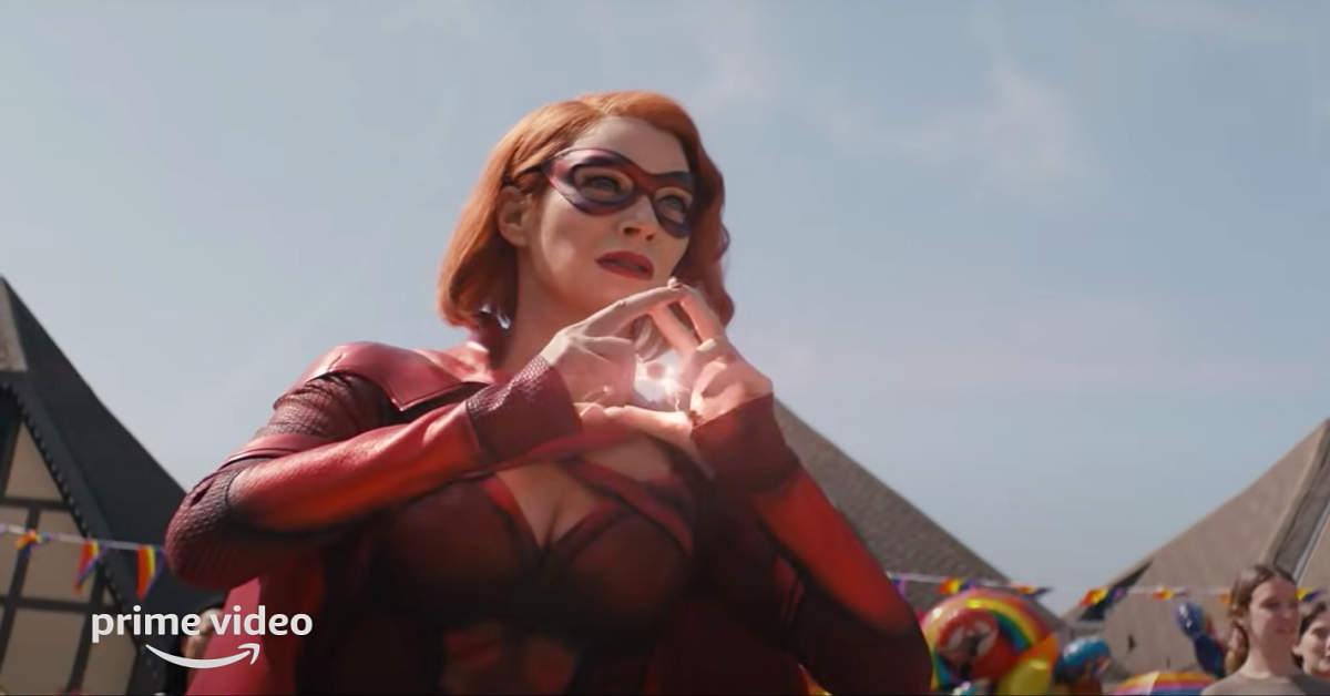 Laurie Holden de The Walking Dead es Crimson Countess en el tráiler de The Boys Redband