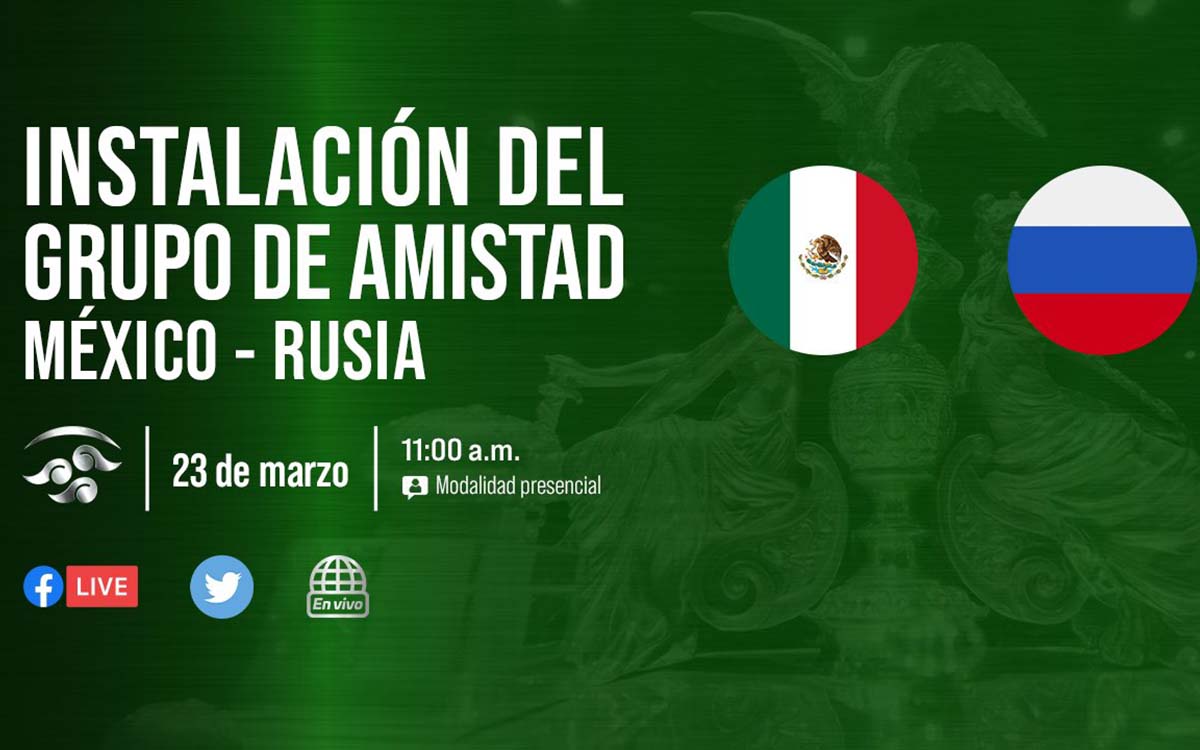 Levanta polémica anuncio de instalación de Grupo de Amistad México-Rusia en San Lázaro