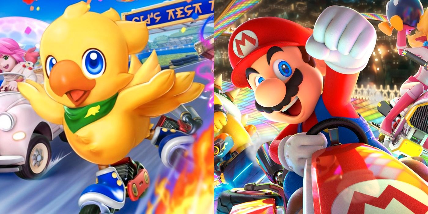 Lo que Mario Kart 9 debería tomar de Chocobo GP