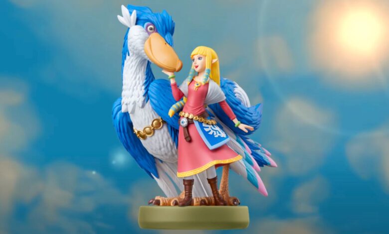 Lo que puedes hacer con los amiibo de Zelda y Loftwing de Skyward Sword HD