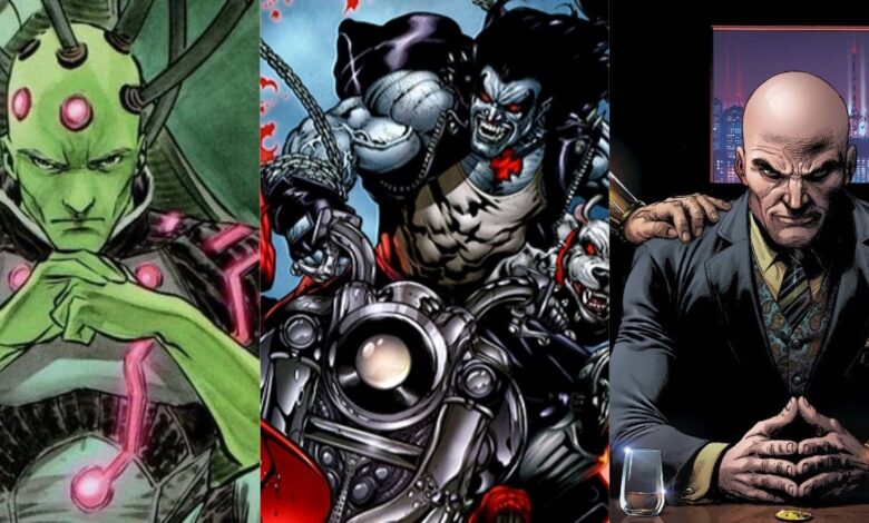 Los 10 villanos más inteligentes de Superman, clasificados