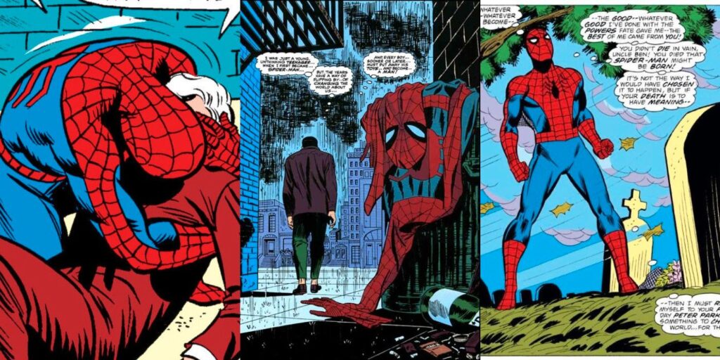 Los 11 paneles de historietas de Spider-Man Marvel más icónicos