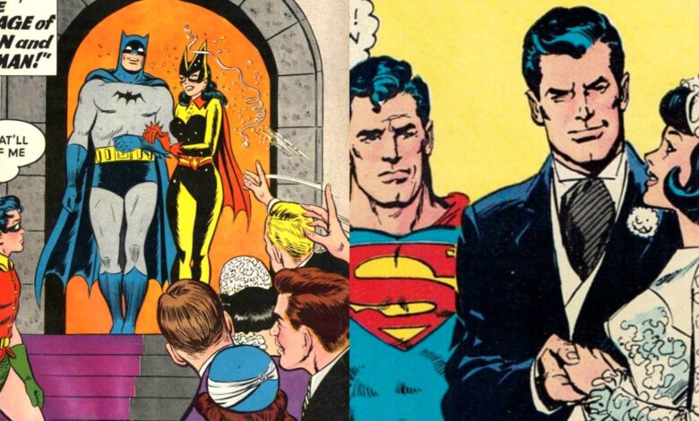 Los 15 romances más extraños de los cómics de Batman