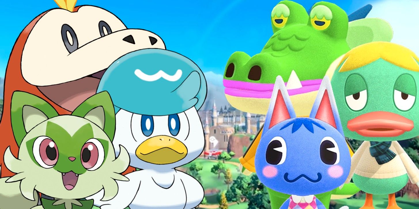Los Pokémon iniciales de Pokémon Escarlata y Violeta se ven adorables como aldeanos de ACNH